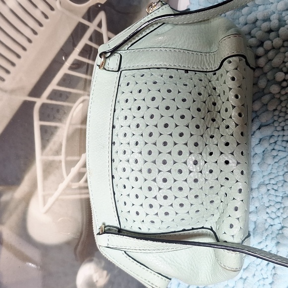 Kate Spade, New York Mercer Isle- Sienna leather green light  bag - Picture 2 of 11